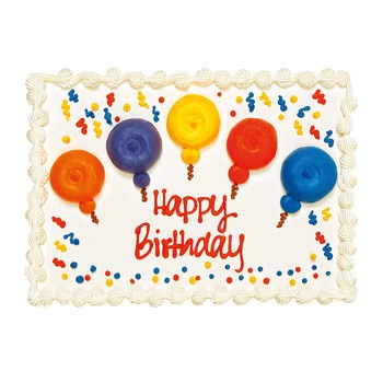 Happy Birthday - Balloon Cake