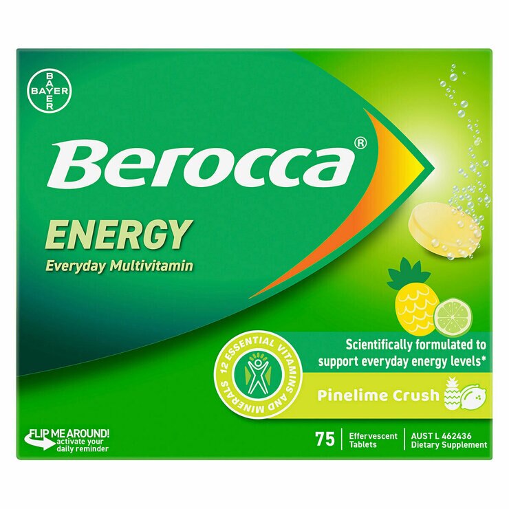Berocca Pinelime 75 Effervescent Tablets Berocca Pinelime 75 Effervescent Tablets