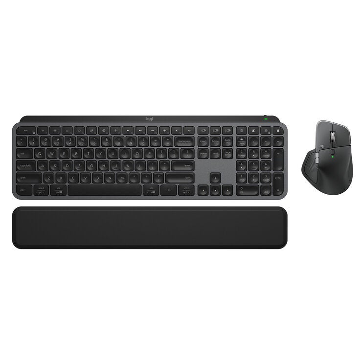 Logitech MX Keys S Combo Wireless Keyboard and Mouse Graphite 920-011605 Logitech MX Keys S Combo Wireless Keyboard and Mouse Graphite 920-011605