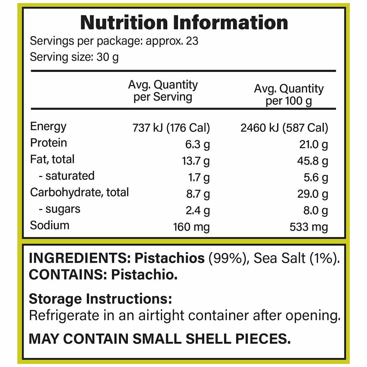 Kirkland Signature Shelled Pistachios 680g Kirkland Signature Shelled Pistachios 680g