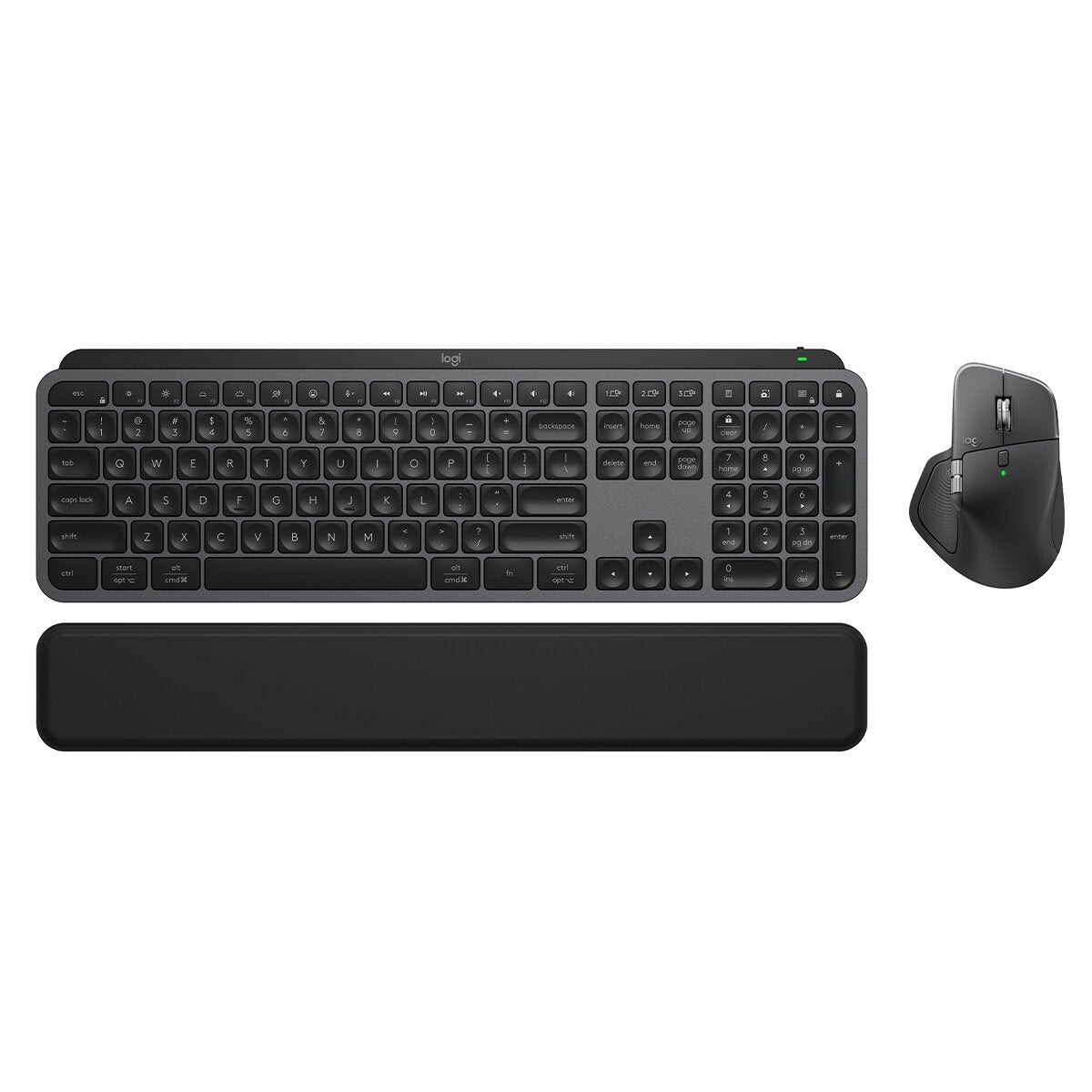 Logitech MX Keys S Combo Wireless Keyboard and Mouse Graphite 920-011605 Logitech MX Keys S Combo Wireless Keyboard and Mouse Graphite 920-011605