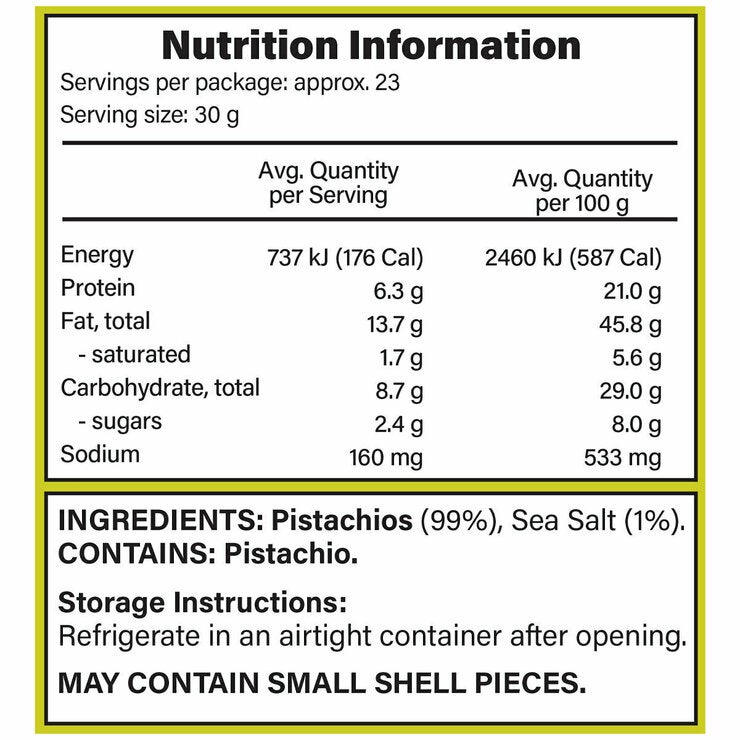 Kirkland Signature Shelled Pistachios 680g Kirkland Signature Shelled Pistachios 680g