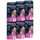 Huggies Drynites Night Time Pants For Girls Size 2-4 Years 60 Pants