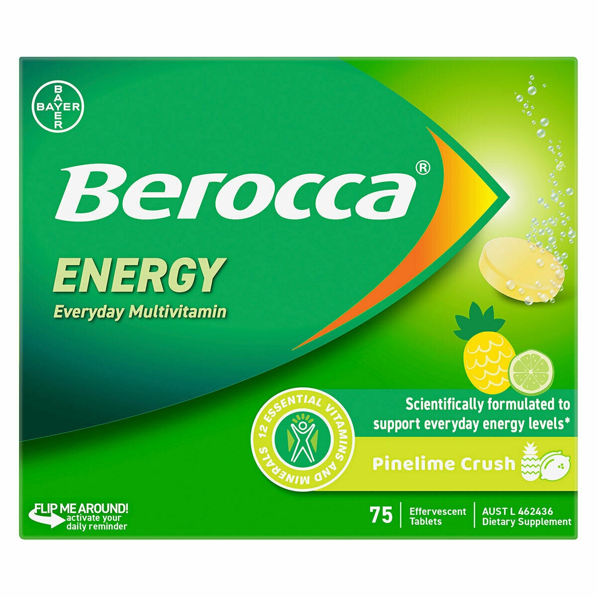 Berocca Pinelime 75 Effervescent Tablets Berocca Pinelime 75 Effervescent Tablets