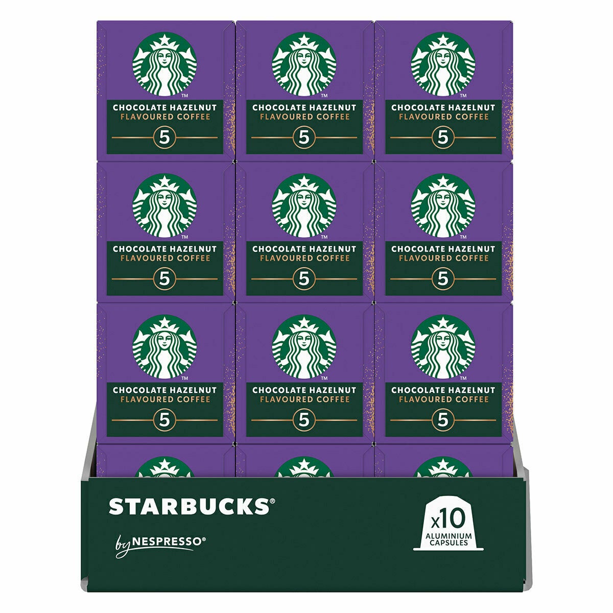 Starbucks by Nespresso Choc Hazelnut Capsules 120 Pack Starbucks by Nespresso Choc Hazelnut Capsules 120 Pack